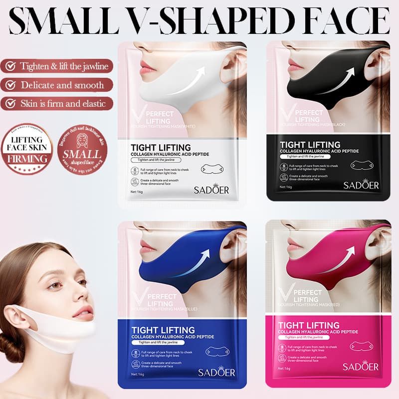 Full English SADOER lifting and firming v-face mask moisturizing and hydrating skin mask cross-border foreign trade wholesale