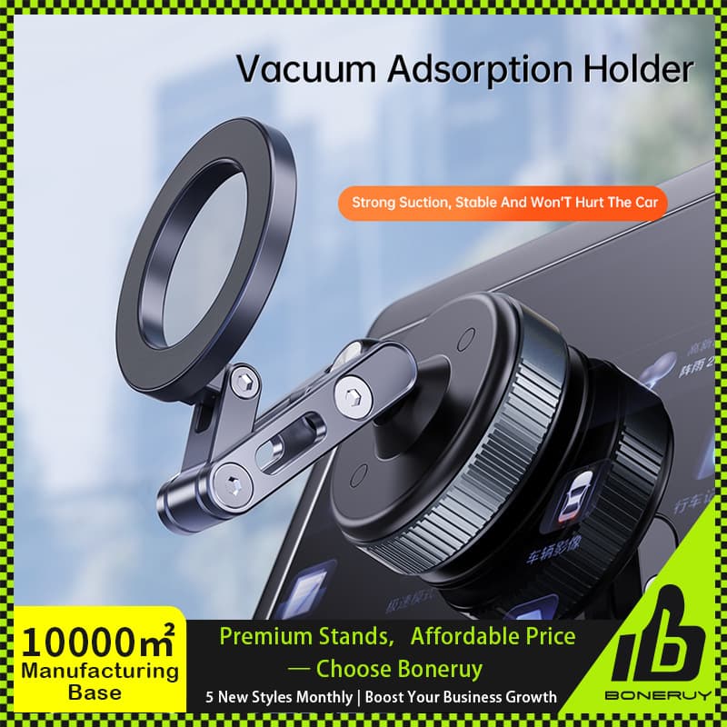 Boneruy car magnetic phone holder Multi-axis rotation