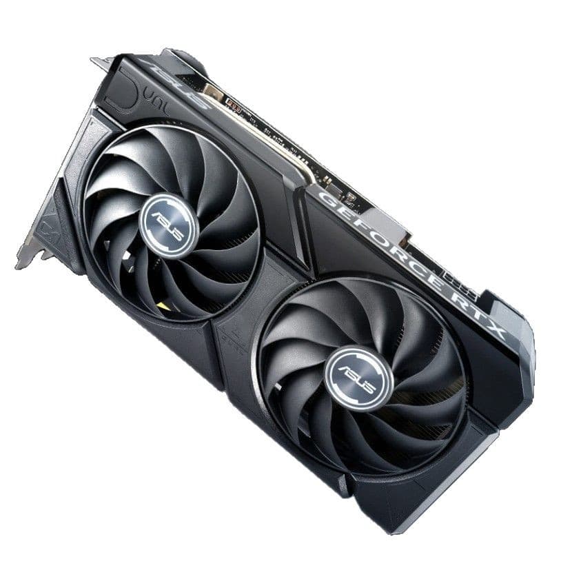 For ASUS DUAL-RTX4060TI-O8G-EVO Black, eSports gaming professional graphics card dual fan