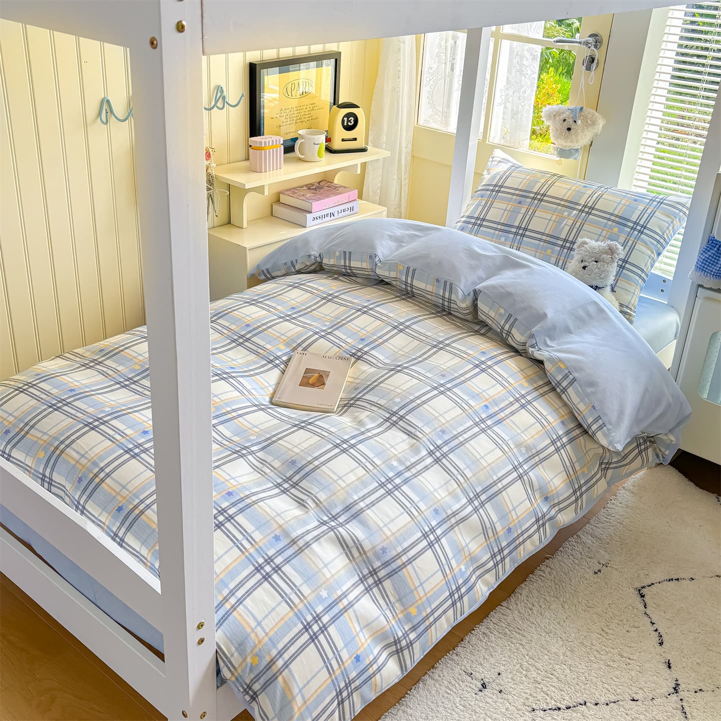 Cotton Student 3-Piece Set, Pure Cotton Dormitory 3-Piece Set, Pure Cotton 4-Piece Set, Cotton 4-Piece Set, Bunk Bed 3-Piece Set