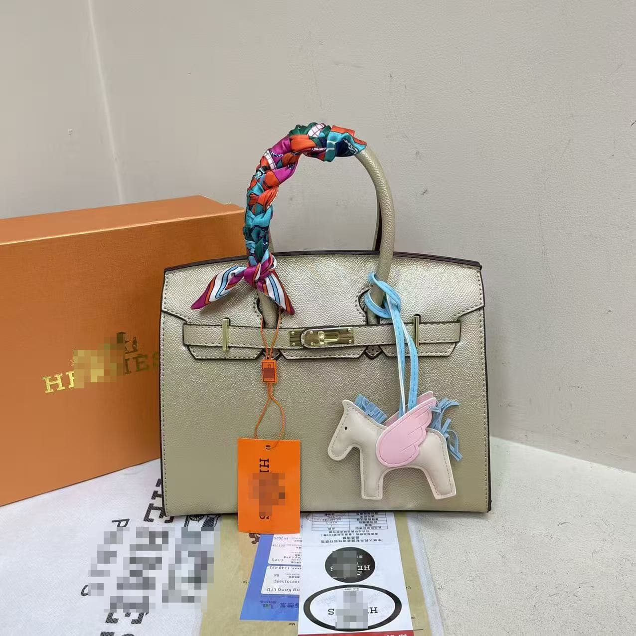 2026 New Cross-border Premium Handbag Classic Versatile Platinum Bag Casual Shoulder Crossbody Tote