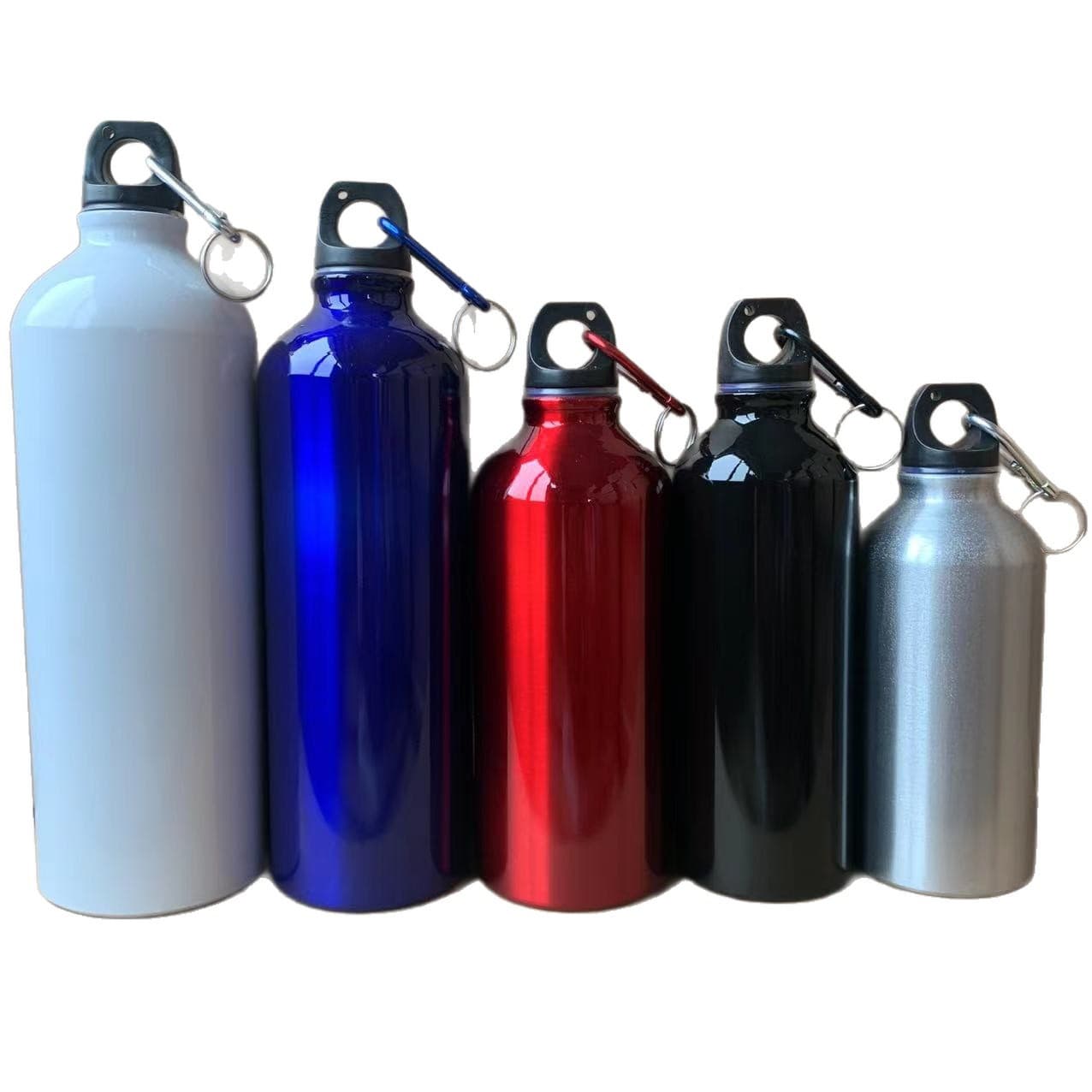 Amazon Cross-Border Exclusive Small-Mouth Aluminum Sports Water Bottle, Hiking Flask for Outdoor Cycling Convenient Sports Cup