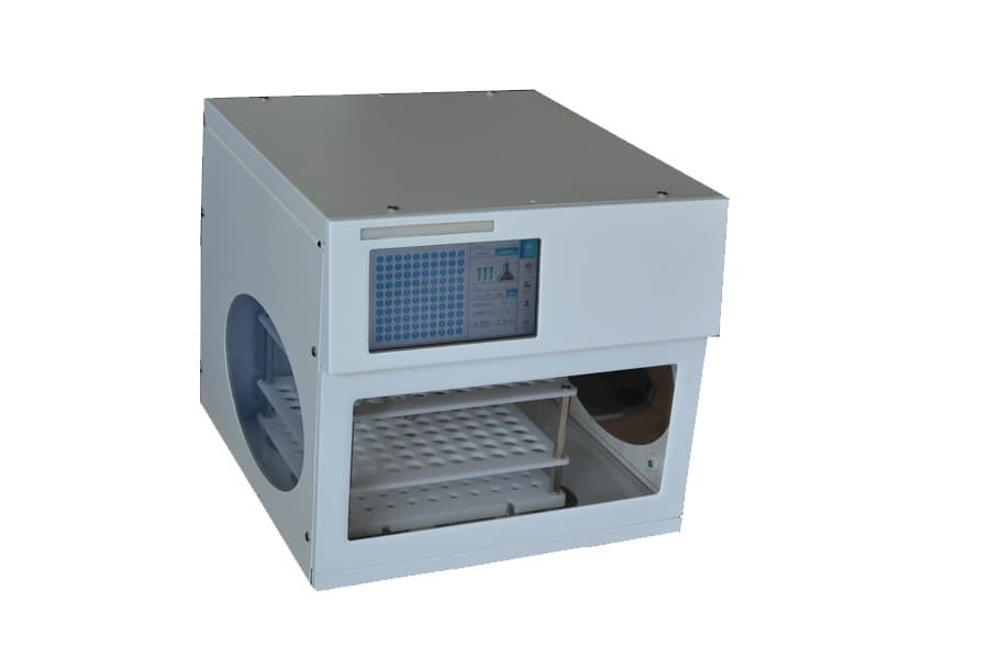 HT7200S Series Fraction Collector Capable of Holding 100 Test Tubes or 9 Beakers and Conical Flasks