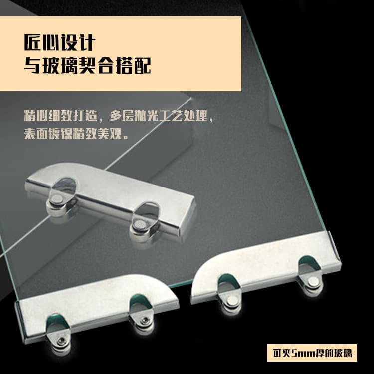 Factory Direct Stainless Steel Pulley Double Flywheel, Mountain-Shaped Groove Sliding Door Track Glass Pulley, Glass Sliding Door Pulley