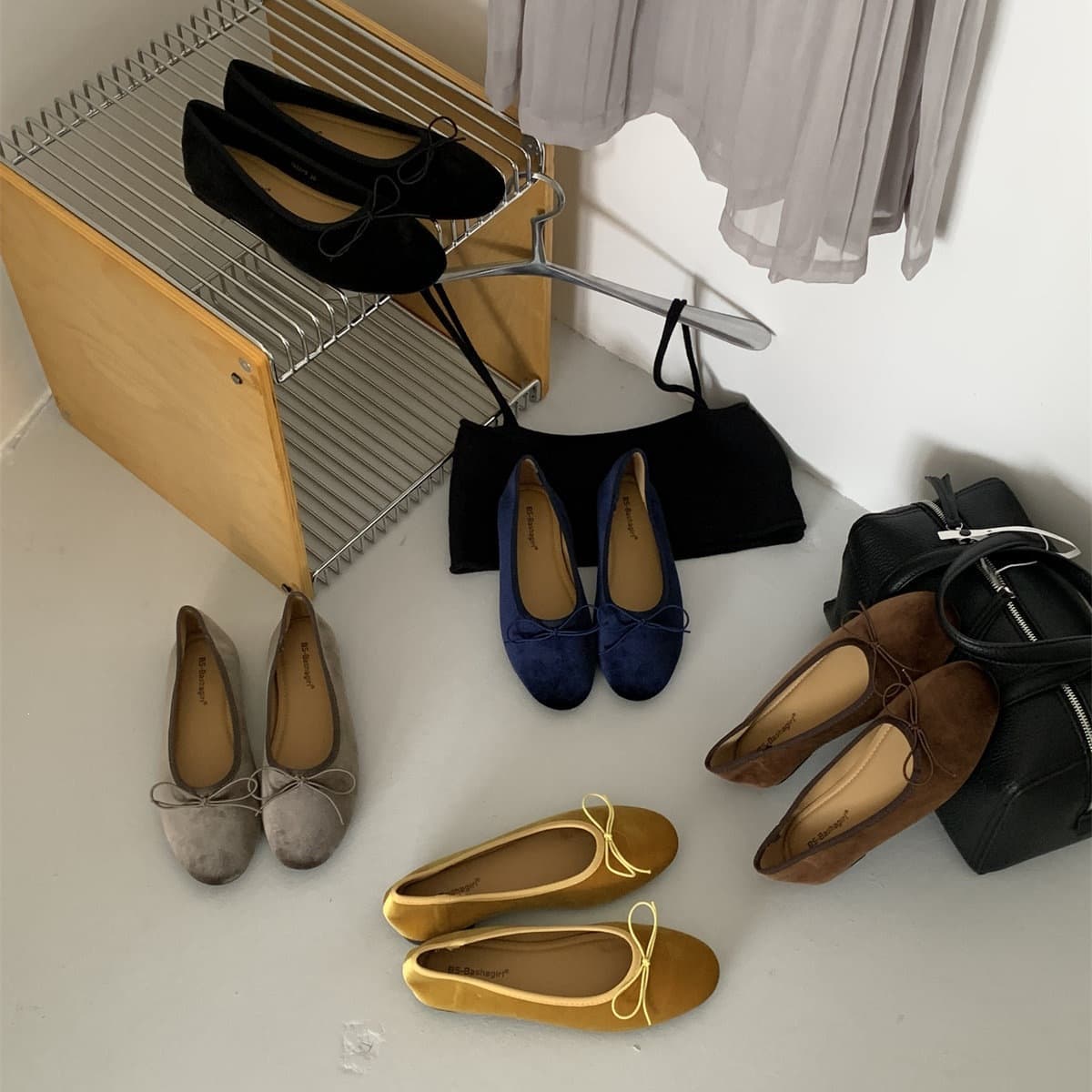 2026 Casual Versatile Bow Ballet Flats for Women Flat Shallow Round Toe Slip-On Loafers