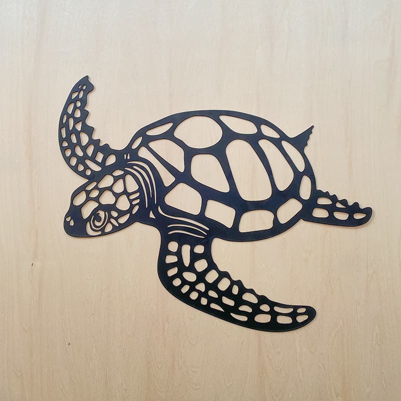 Metal Sea Turtle Creative Art Ornament Hanging Home Decor Cross-border Export Amazon Independent Store Supply