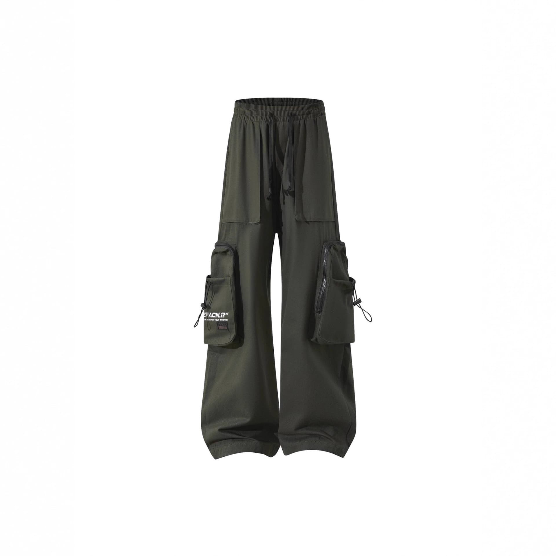 Korean Style New Fashion Straight-Leg Pants for Women, Casual High-Waist Sweatpants, Spring Autumn Winter Trousers, Loose Wide-Leg Athletic Pants