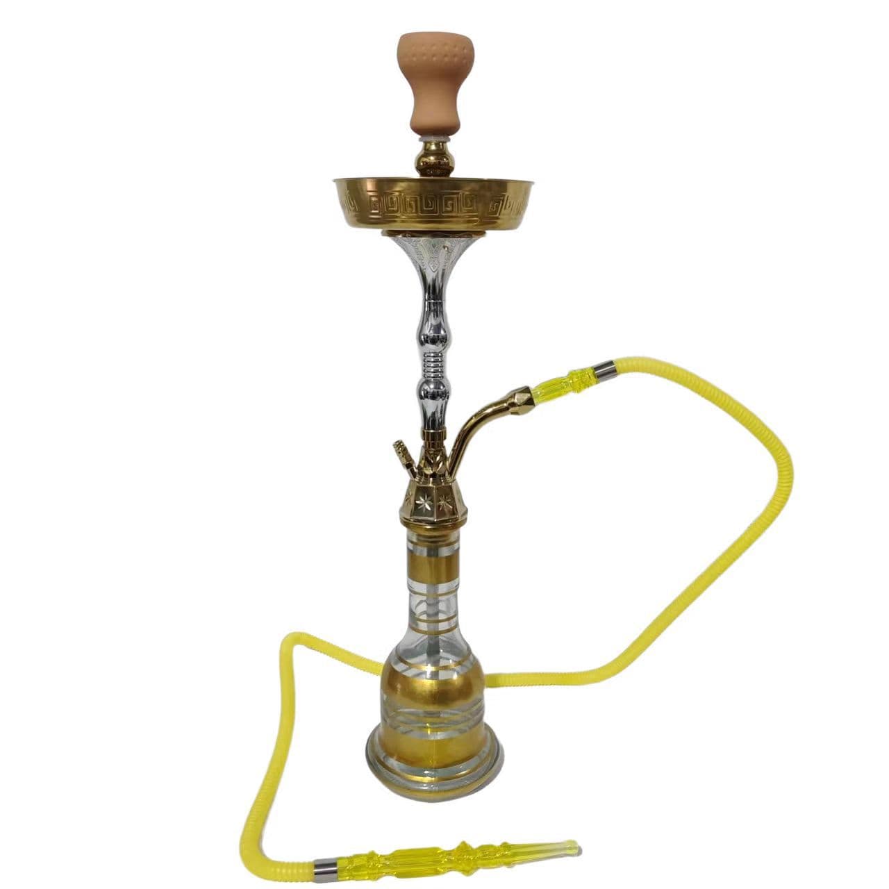 Cross-border Source Arabic Hookah Middle Eastern Style Shisha Water Pipe Large Capacity Multifunctional Zinc Alloy Material