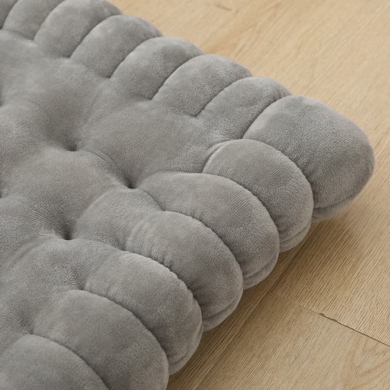 Thickened Cushion Cookie Seat Pad Office Long Sitting Back Cushion Tatami Mat Homestay Practical Floor Mat Rectangular Chair Pad