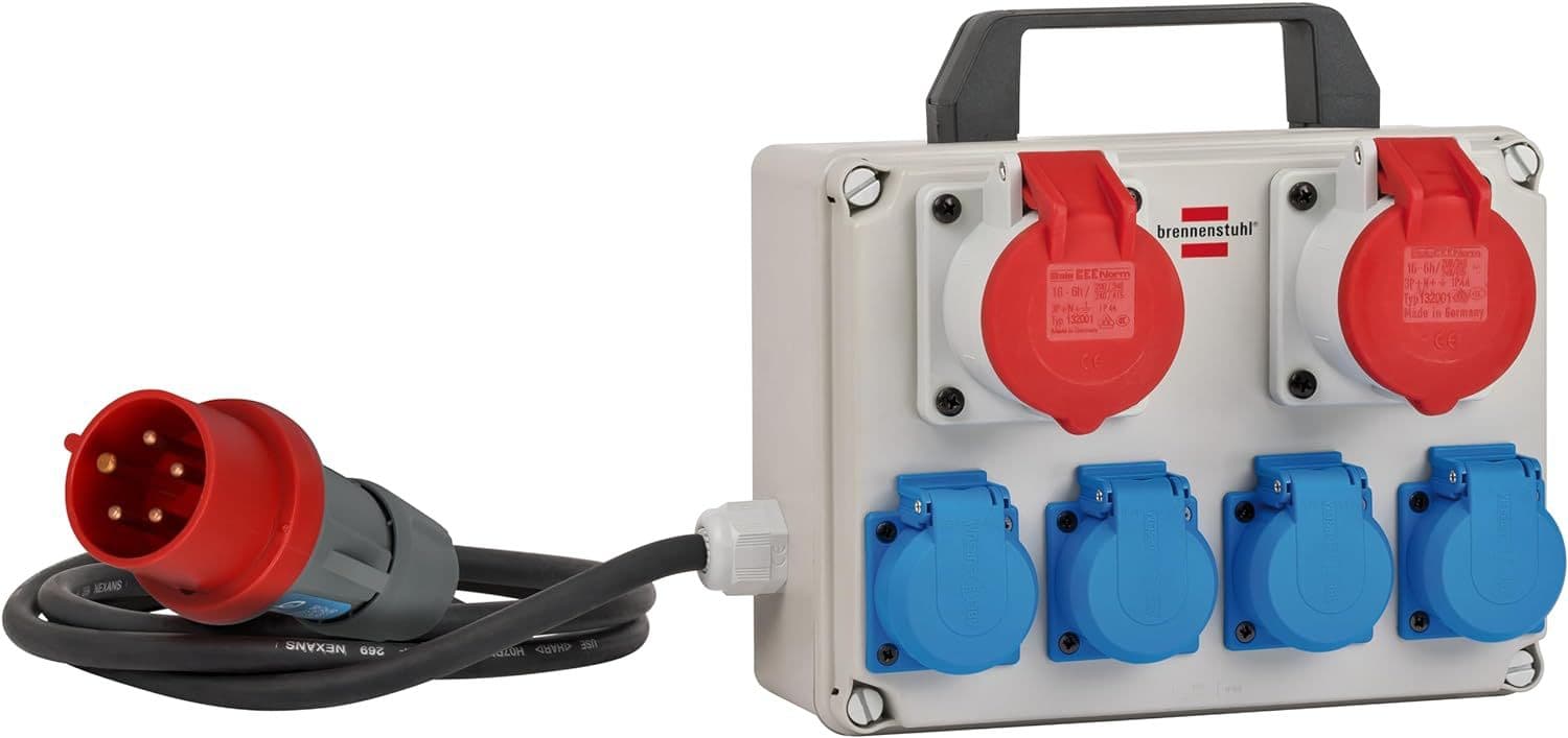 Brennenstuhl Kompakter Kleinstromverteiler BKV 2\/4 T IP44 \