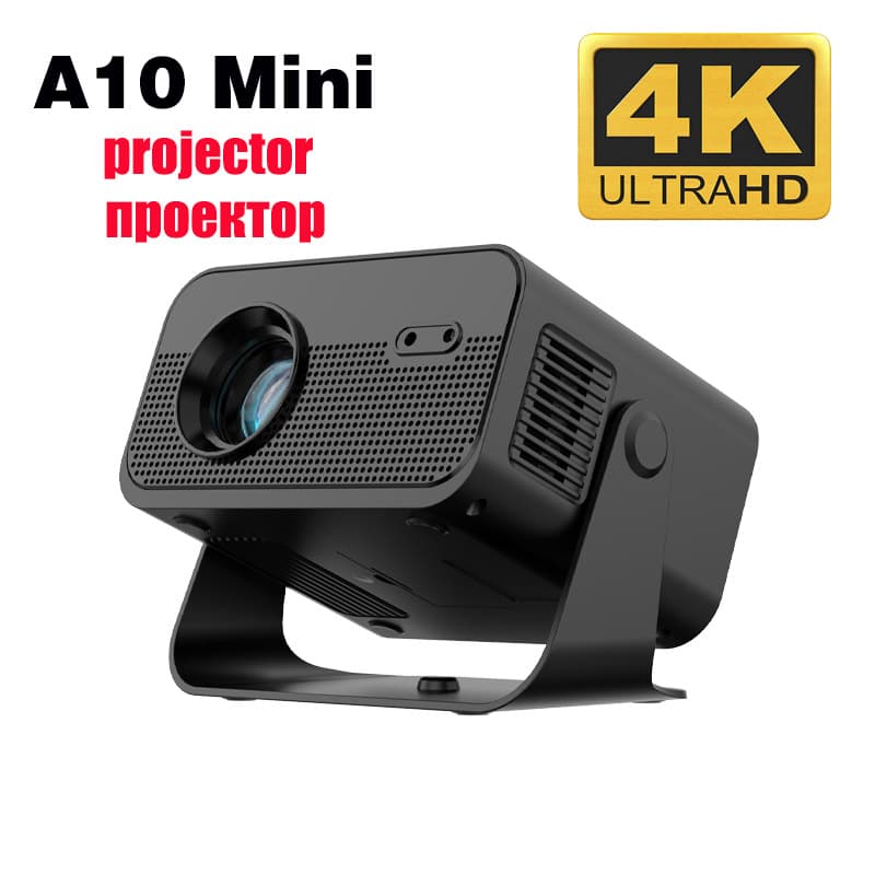 Home 4K Projector High Brightness Smart Connect Phone Home Theater 4K HD Projector Direct Projection for Bedroom