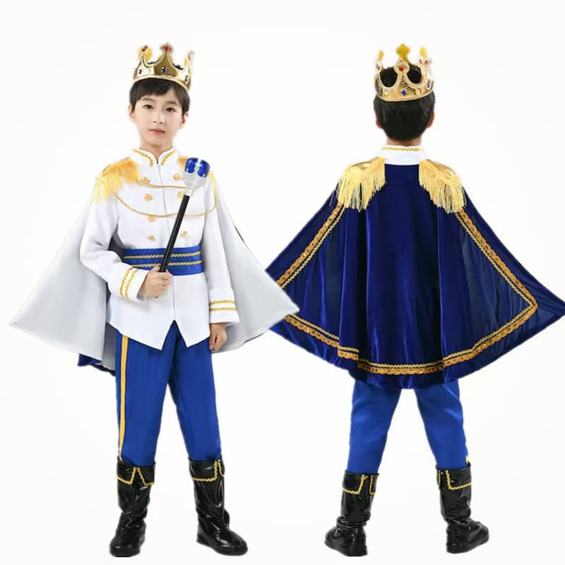 Halloween children's costume boys cosplay prince cosplay king performance costume catwalk cosplay