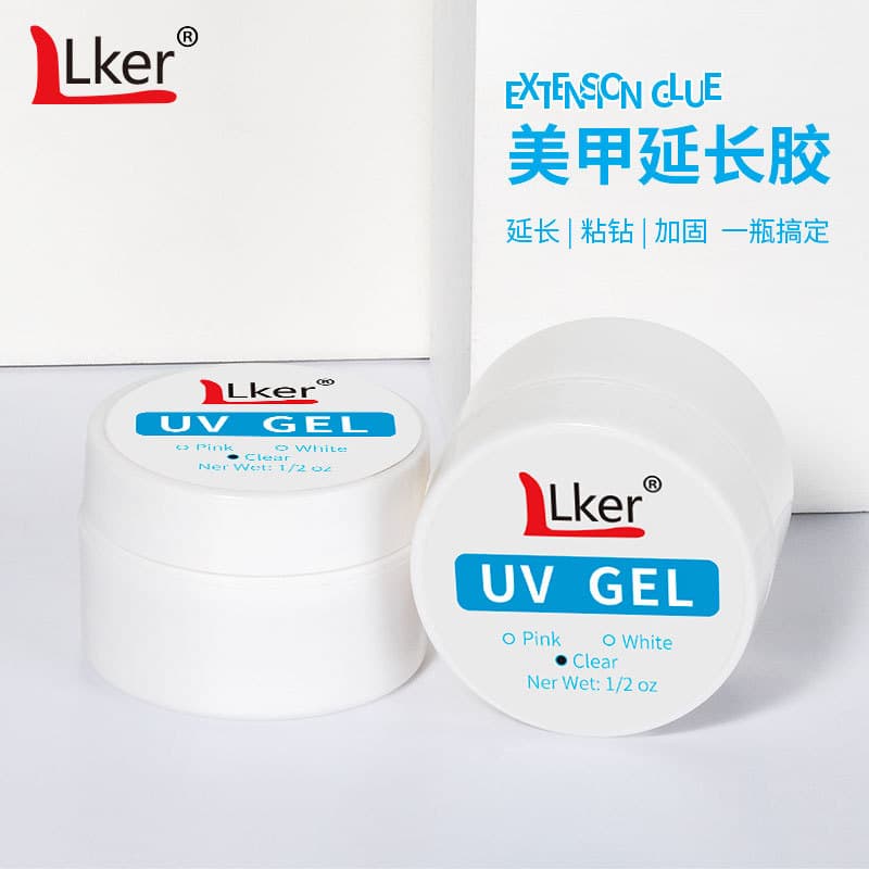 Cross-border nail extension glue phototherapy glue UV glue extension stick diamond long-lasting and strong nail extension glue wholesale