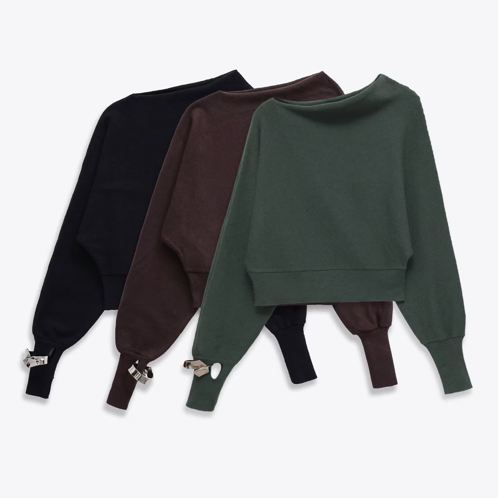 Cross-border European and American AliExpress hot-selling all-match army-style bracelet sweatshirt