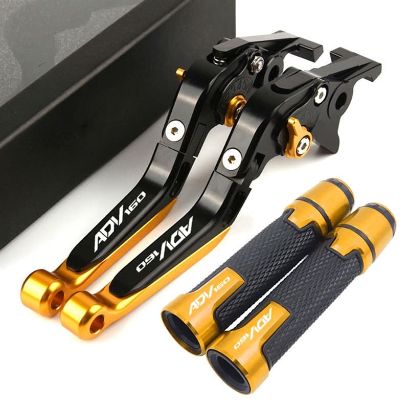 For Honda ADV160 2022-2023 Modified Aluminum Alloy Foldable Brake Lever Clutch Lever