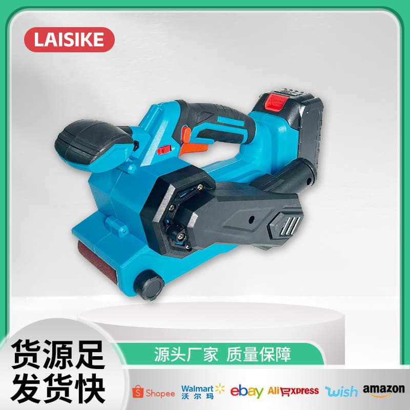 Cross-border Foreign Trade Household Cordless Electric Sanding Belt Machine Polisher Portable Multi-functional Sander Sanding Belt Machine