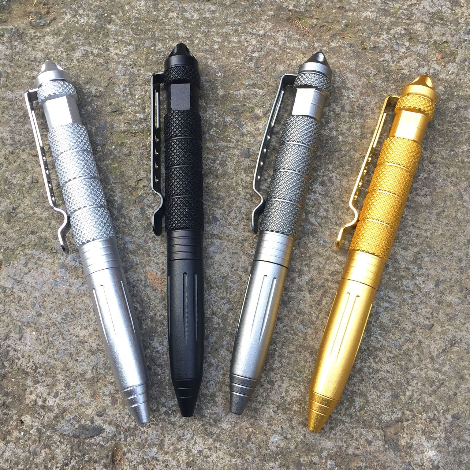 Genuine B2 Tungsten Steel Tip Tactical Defense Pen, EDC Multi-Functional Self-Defense Pen, Outdoor Window Breaker, Survival Sign Pen