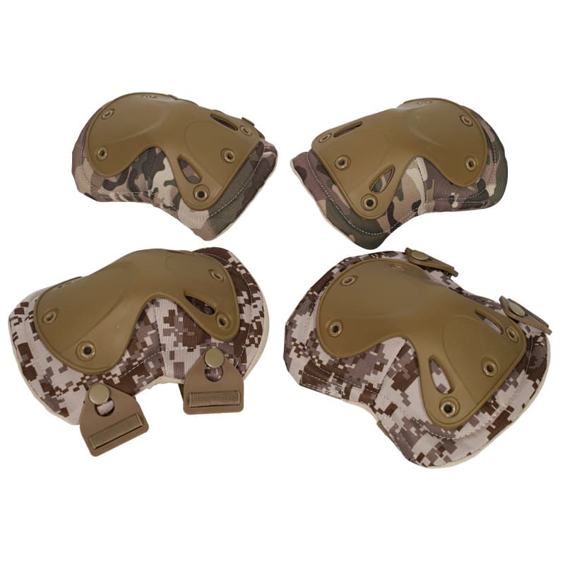 Factory Direct TPR Transformer Outdoor Sports Riding Gear, Tactical Knee and Elbow Pads
