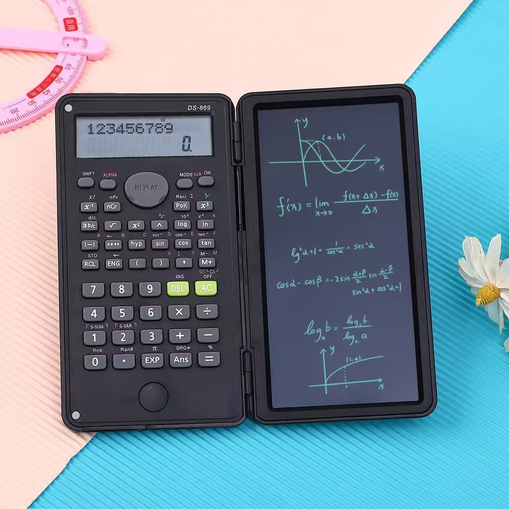 Accounting Writing Tablet Calculator Scientific Calculator Office Use Convenient Wholesale Multifunctional for College Students