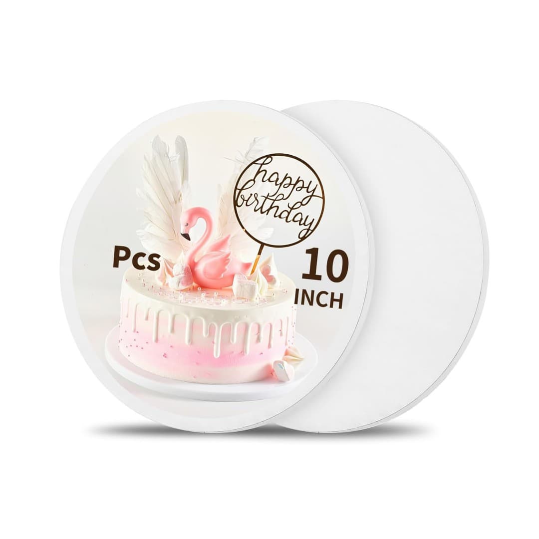 12mm Cake Board Gold Silver Paper Corrugated Pad Mousse Cake Tray Round Cake Pad Base Support