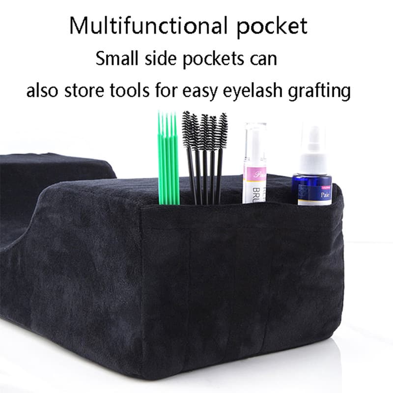 Acrylic U-Shaped Eyelash Extension Operating Table Beauty Makeup Tool Eyelid Pillow for Eyelash Extensions And Microblading