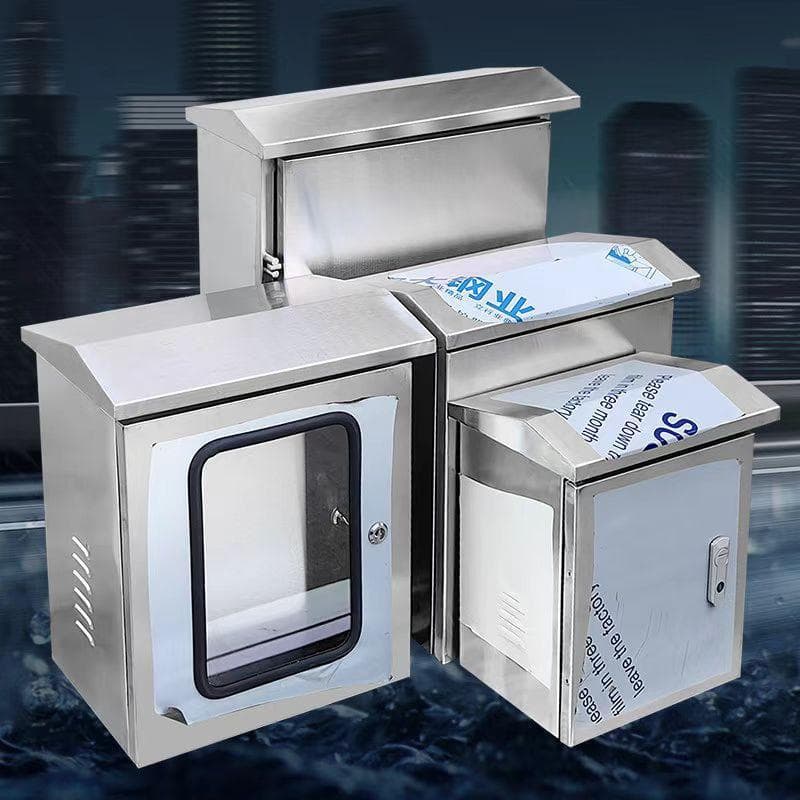 Customizable Outdoor Distribution Control Box, Rainproof Distribution Box for Monitoring, Non-Standard Options Available