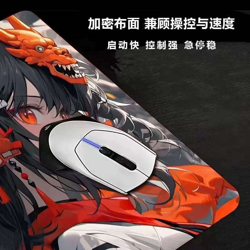Glass frosted large table mat game e-sports Internet cafe animation cartoon game office printing anti-slip mouse pad manufacturer
