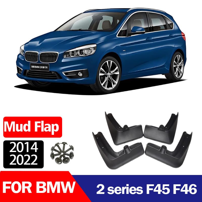 Fits BMW 2 Series Gran Tourer Mud Flaps BMW 2 Series F45 F46 Splash Guards Mud Flaps