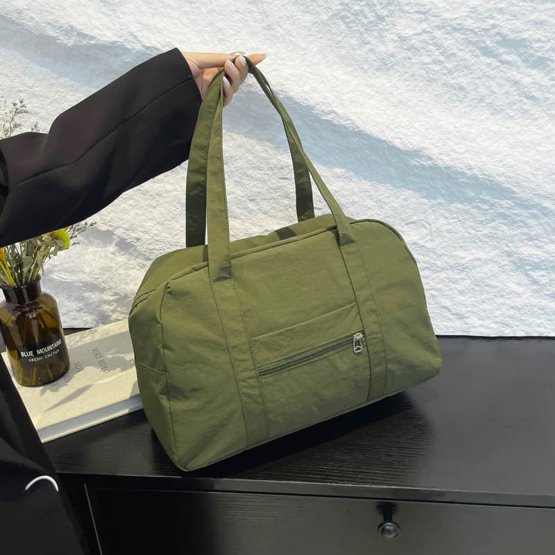 Korean Style Bag, New Travel Bag, Handbag, Shoulder Bag, Lightweight Large Capacity Casual Nylon Tote Bag, Mommy Bag