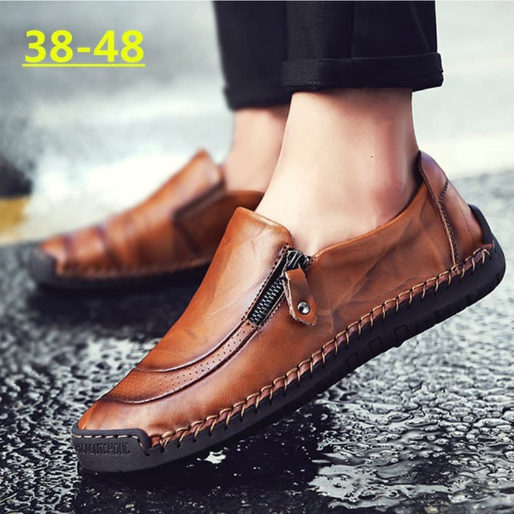 Nansheng Shoes 5006 Spring/Summer Men's Casual Cross-Border Large Size 2023 Men's Leather Shoes Casual Shoes