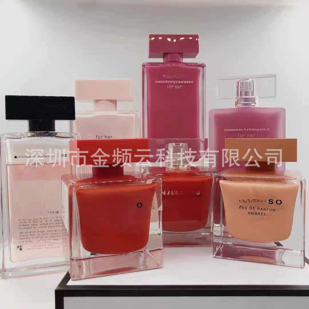 Cross-border Bestseller Perfume Narciso Rodriguez For Her Eau de Parfum Pink Bottle Black Bottle Pure Musk Drop Shipping