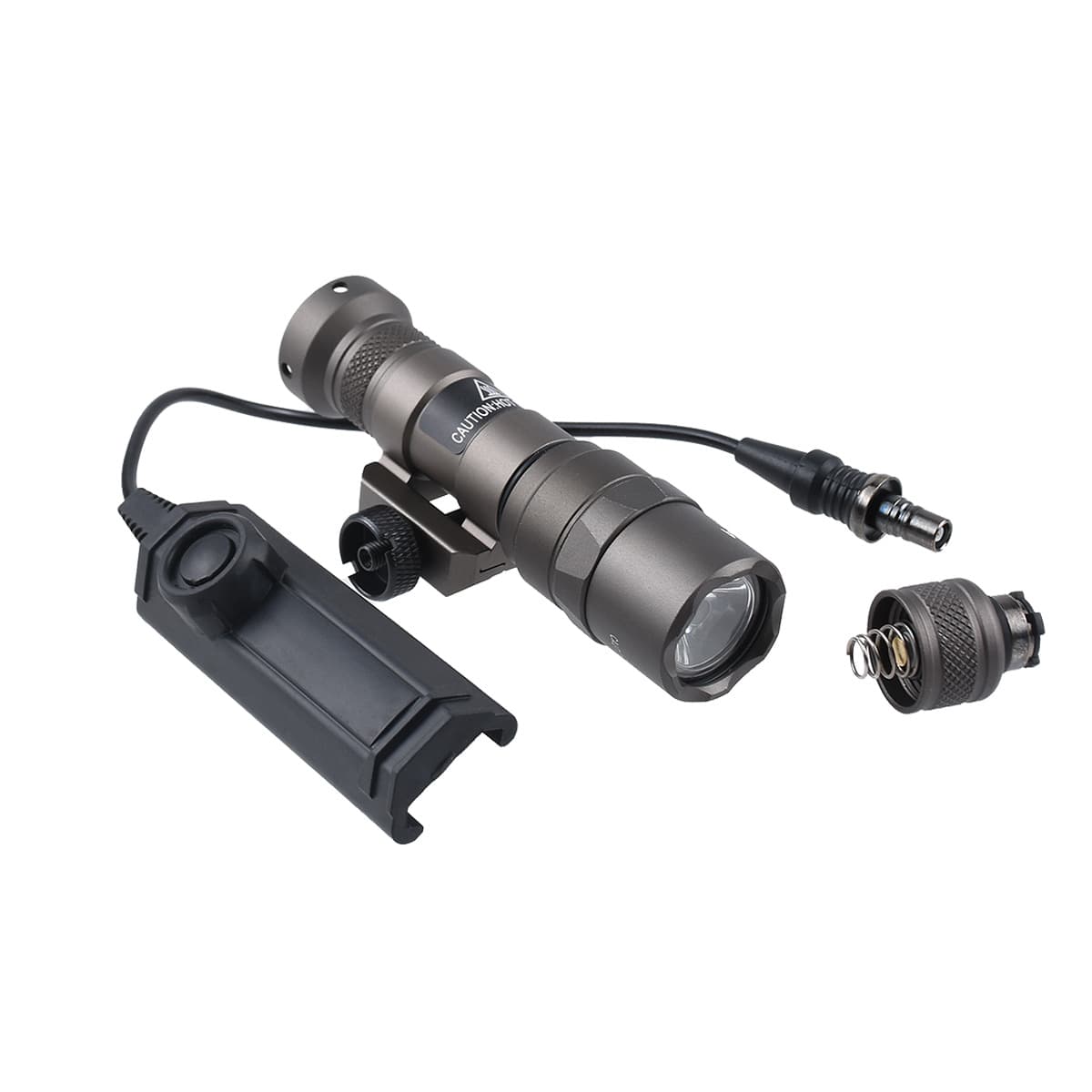 Cross-border M300B/M600B Tactical Flashlight Super Bright LED Aluminum Alloy 20mm Dual Control SF Interface Mounted Flashlight