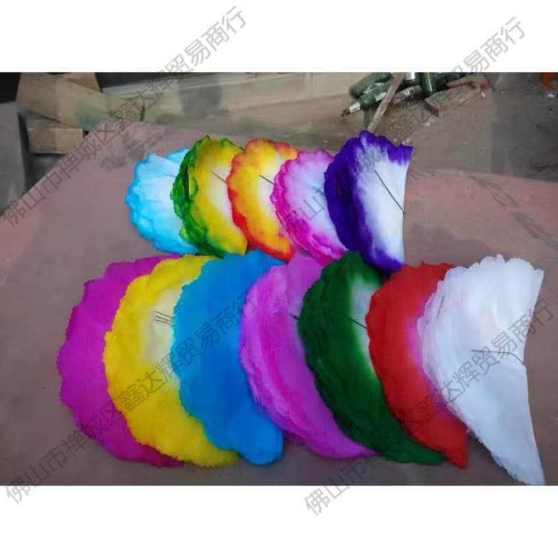Funeral Paper Flower Bag Wholesale Flower Heads Blossoms Mourning Sacrificial Wreath Accessories Handmade Simple Funeral Supplies