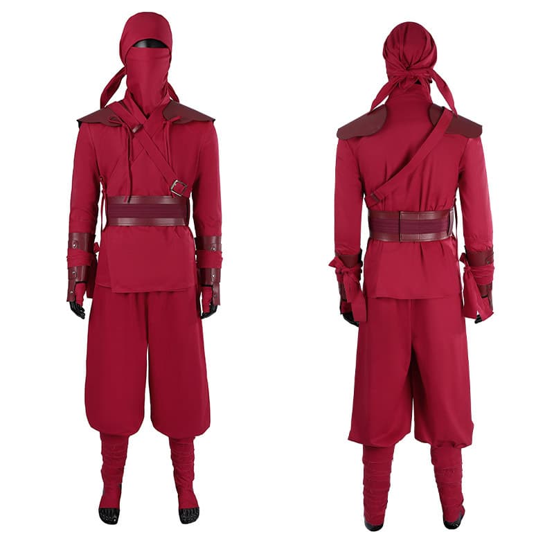 Movie Spider-Man 4 Cosplay Hand and Web Costume, Red Suit Halloween Cosplay 5878