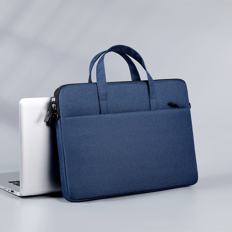 Business Thickened Laptop Bag 13-inch Handbag Unisex Briefcase 15.6 Notebook Crossbody Bag Gift Logo