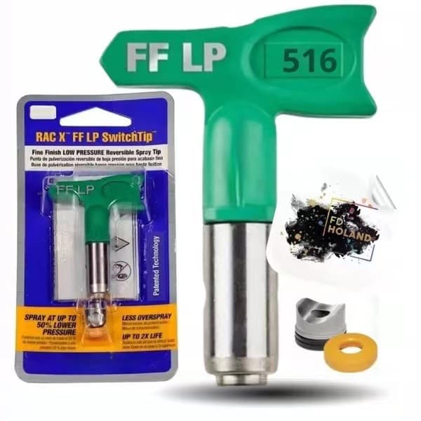 Electric Airless Sprayer, Low-Pressure Nozzle, Fine Finish Nozzle, New FFLP Paint Ultra-Fine Nozzle