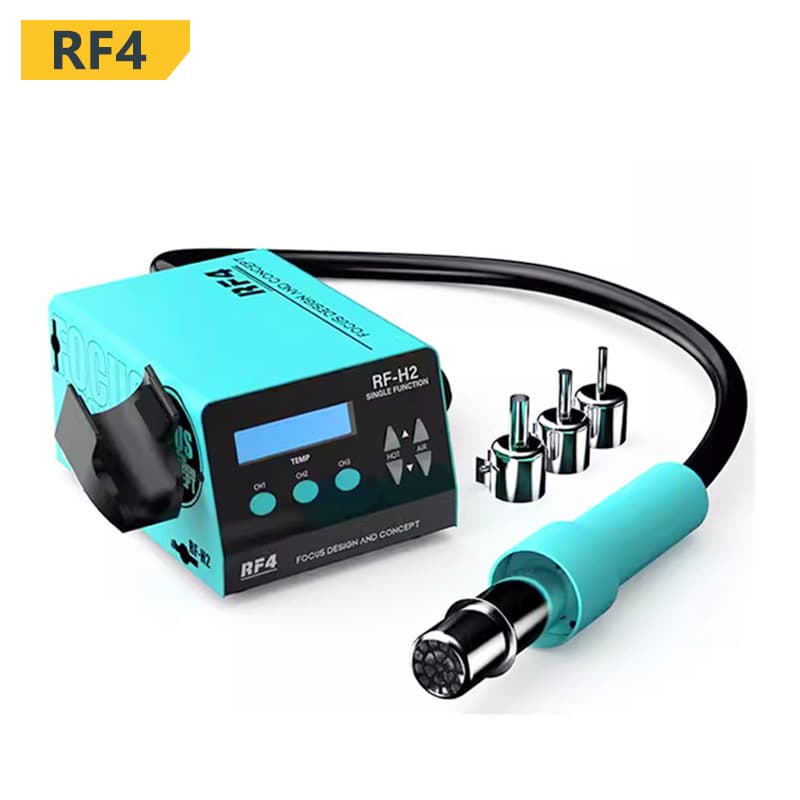RF4H2H3H4H5 air gun repair welding digital display high frequency bga chip desoldering Taiwan electric soldering iron hot air gun