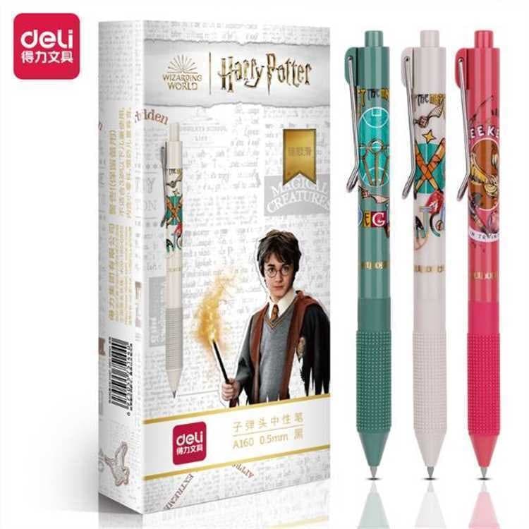 A160 press gel pen Harry Potter student writing test business office quick-drying black signature pen