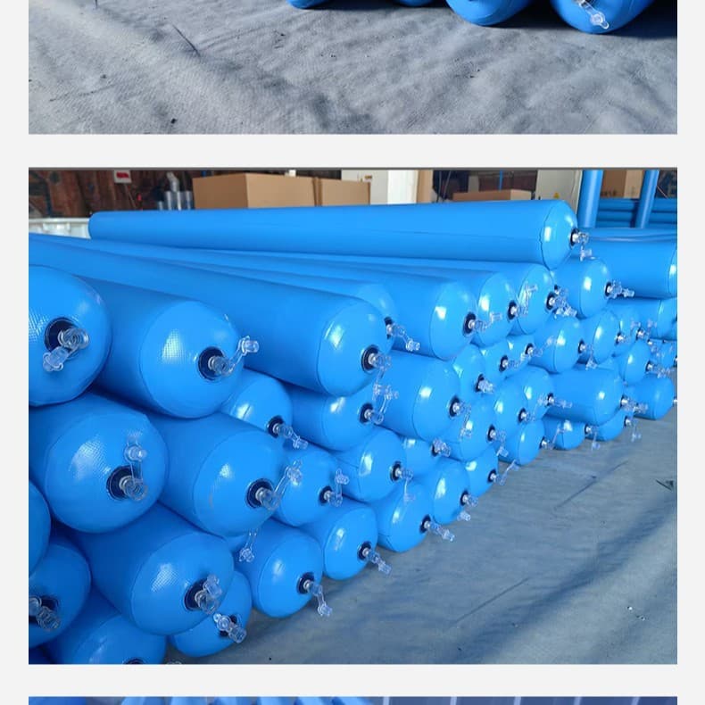 Construction site post-cast strip partition joint barrier concrete plug inflatable rod reinforcing bar beam and column blocking isolation airbag
