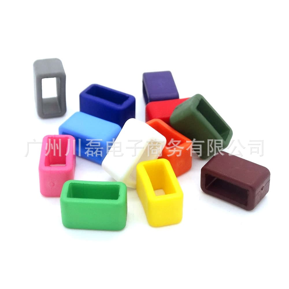 10mm Colored Square Strap Buckle, Square Buckle, Webbing Collar Adjuster Buckle, Pet Chain Drawstring Luggage Accessories
