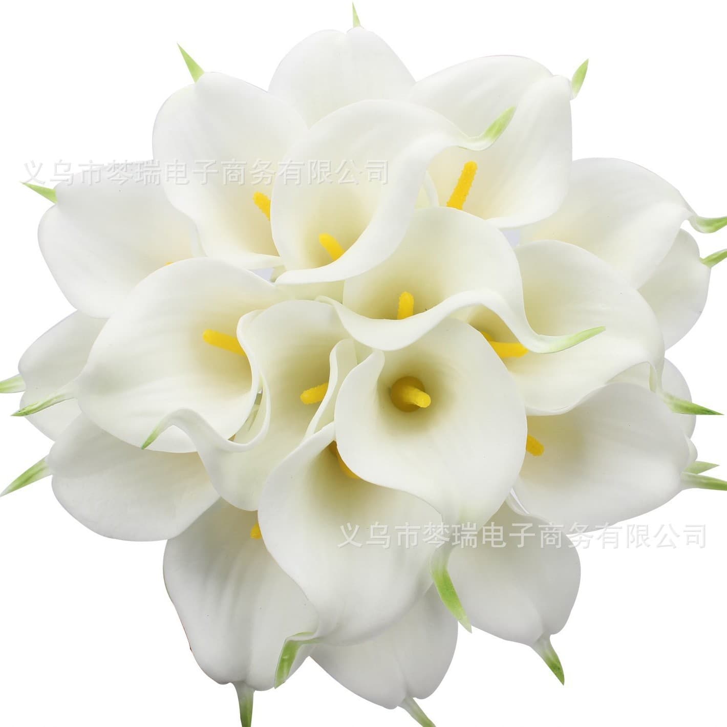 Realistic Calla Lily PU Touch Artificial Flowers Home Decoration Ornaments Wedding Amazon Hot Selling Cross-border Temu Dropshipping