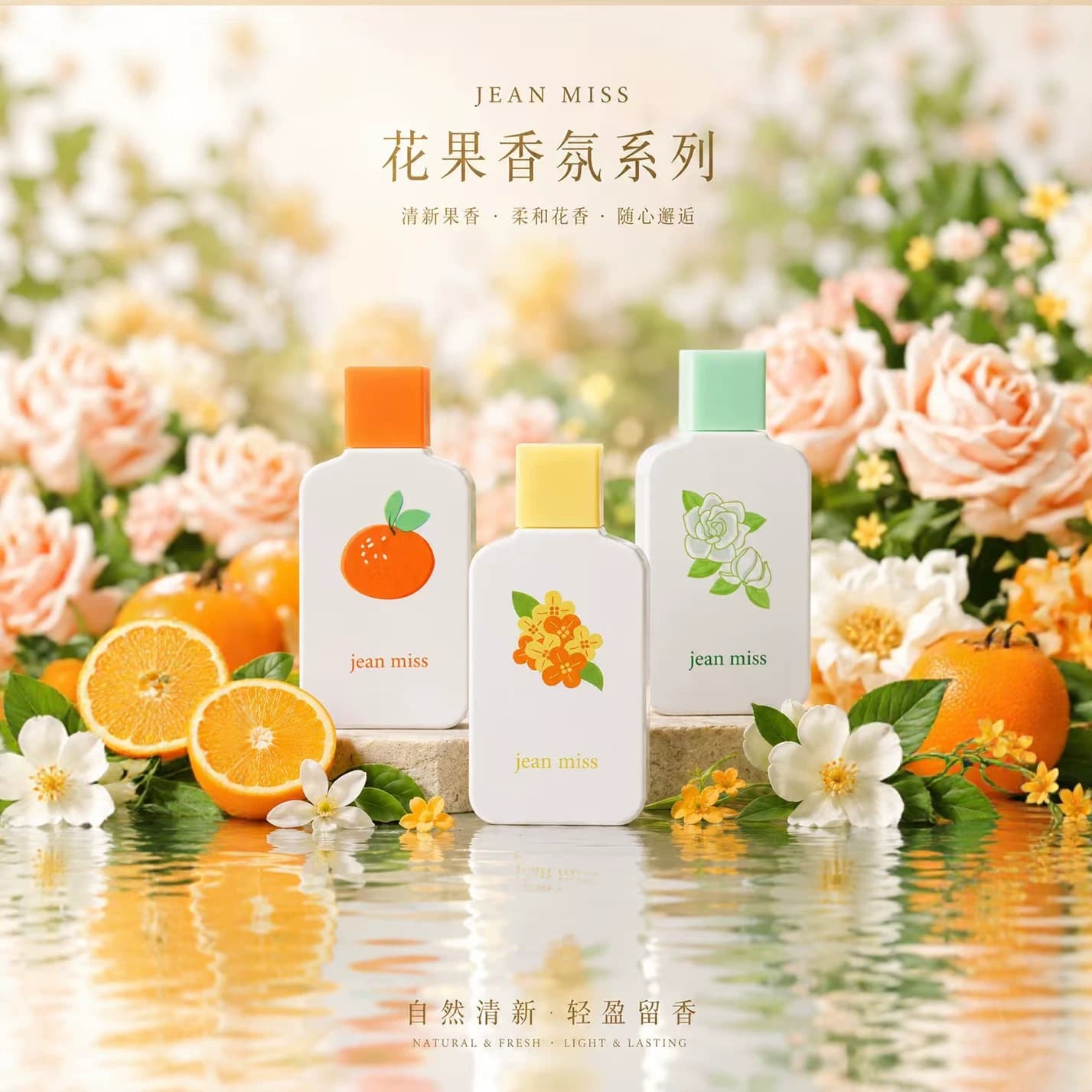 Internet celebrity popular osmanthus perfume blooming orange good luck student niche affordable women's perfume fresh natural long-lasting light fragrance