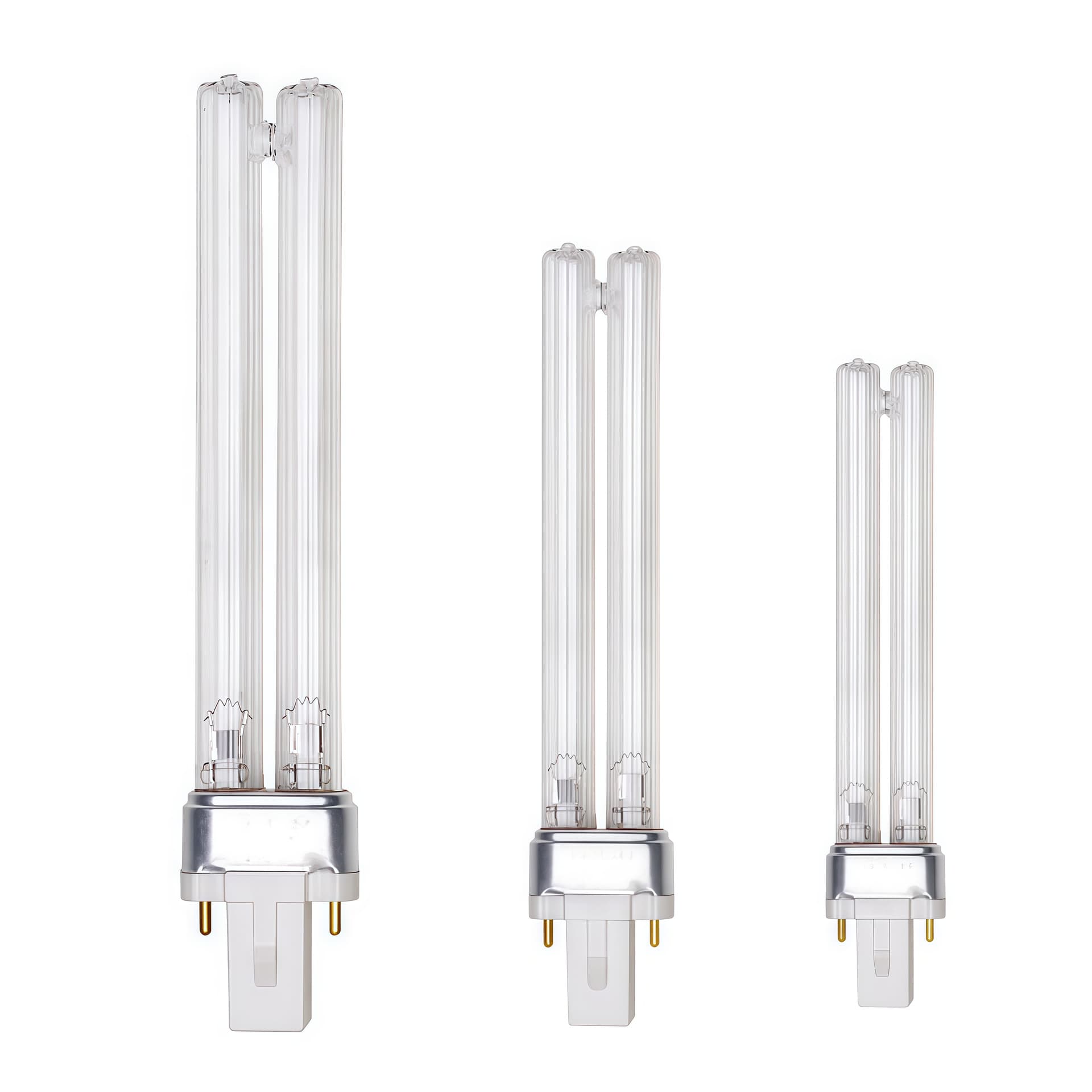 Aquarium UVC ultraviolet disinfection and sterilization lamp PLS pond fish tank two-pin H-type UV lamp