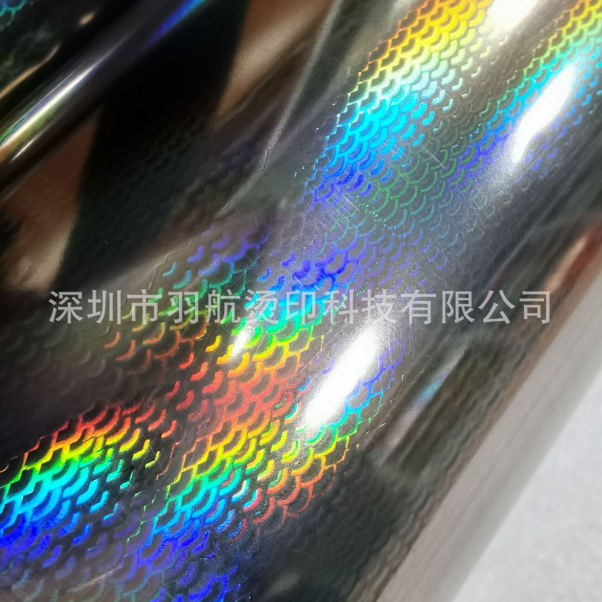 Fishing gear hot stamping paper, lure fish scale pattern hot stamping paper, laser fish scale gunmetal foil
