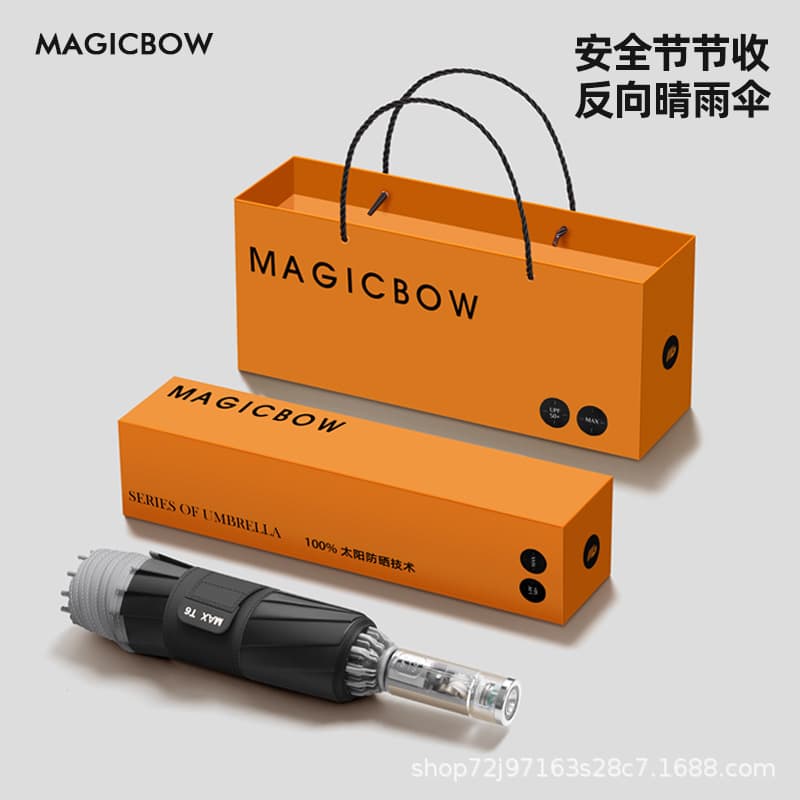 Large Automatic Reverse Umbrella with Anti-Rebound, UV Protection, Foldable for Men and Women, Custom Logo Available