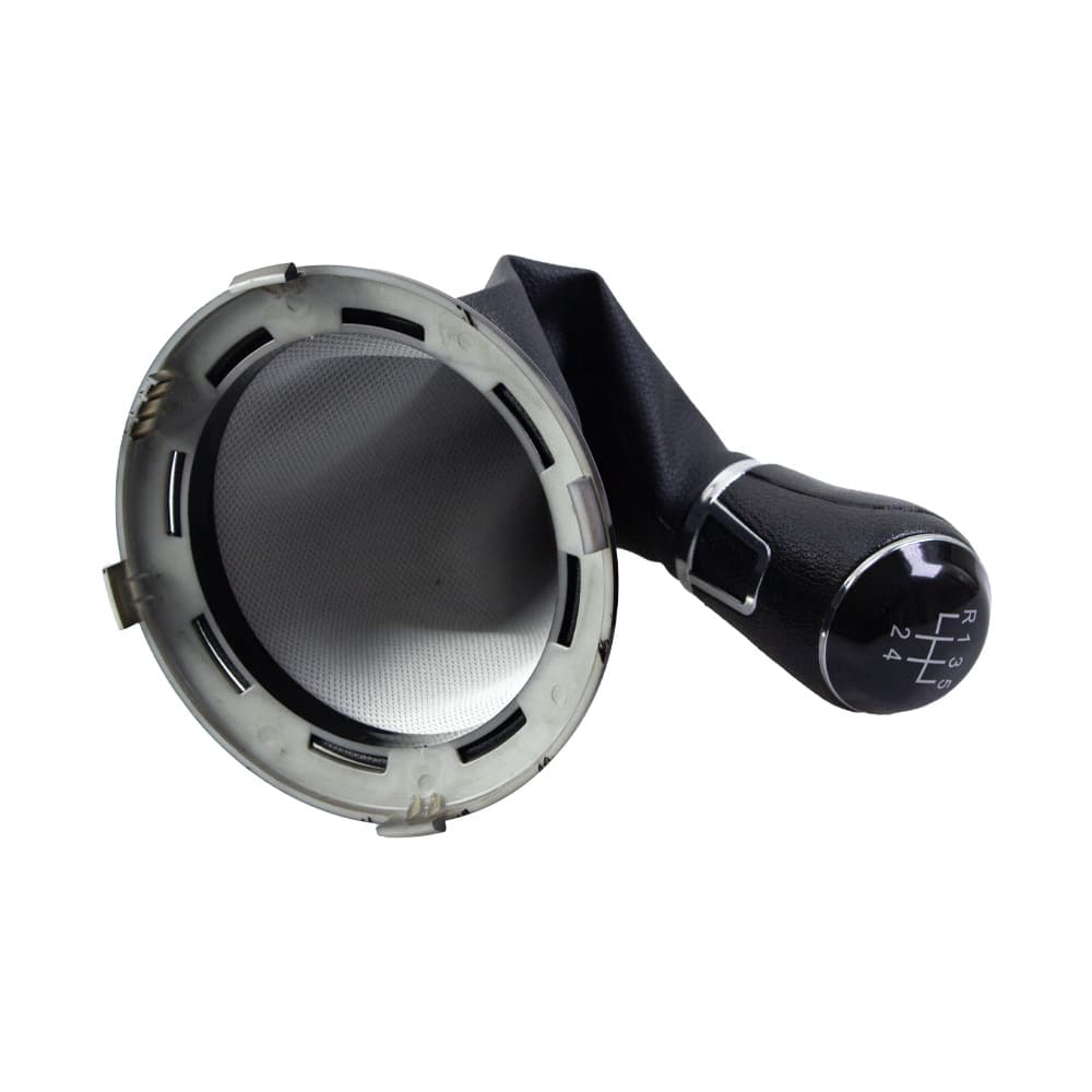 Black Ozon Shift Knob and Dust Boot Replacement Kit for Volkswagen GOL Manual Transmission