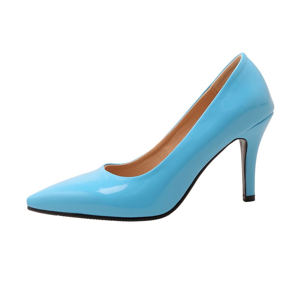 Spring, Summer, and Autumn Pointed Toe Stiletto High Heels European and American Style Flats Export Large Size Women's Shoes 32-52 Large and Small Sizes