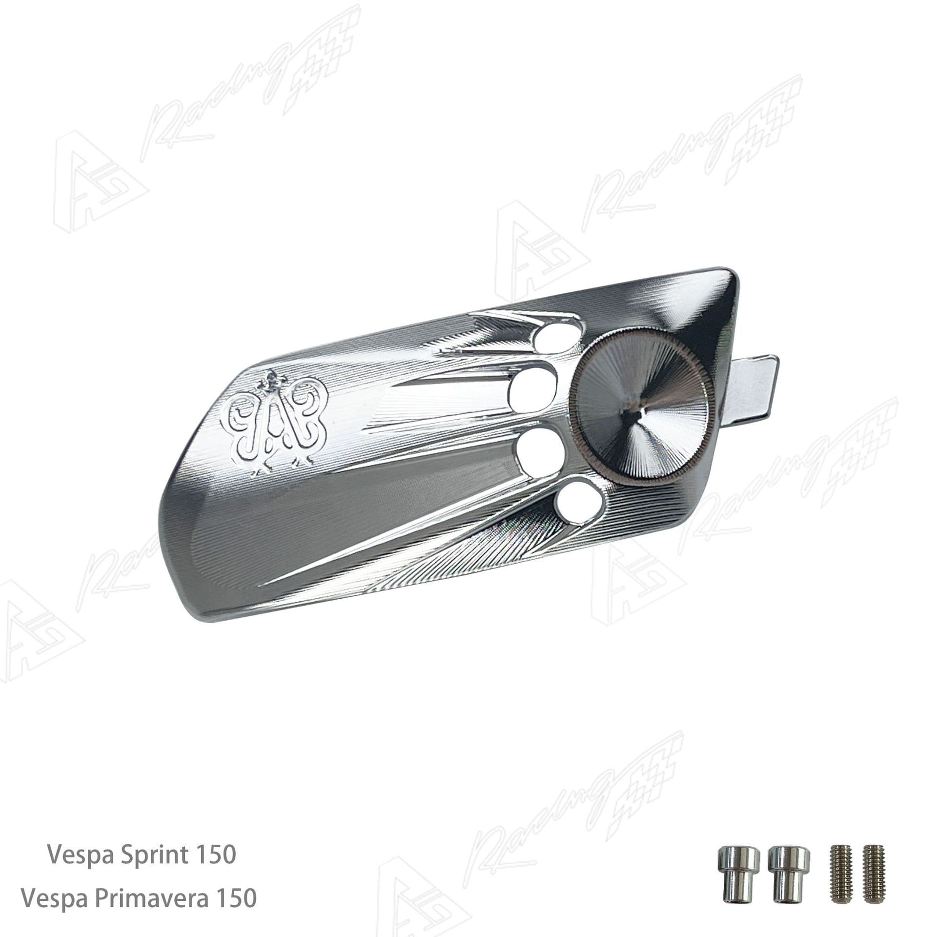 Compatible with Vespa/Sprint 150 transmission covers, modified aluminum alloy engine side covers