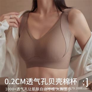 2-Pack Export, 3-Pack Cross-Border, 4-Pack Amazon Set Plus Size Seamless Bra for Women, Big Bust Push-Up Bra