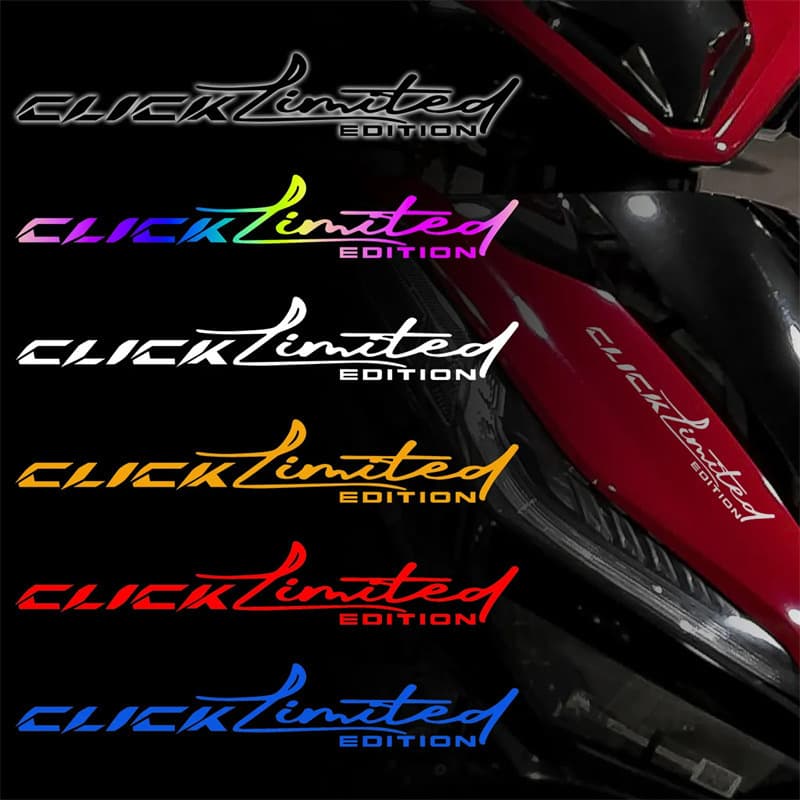 Reflective Decal Sticker for Honda Click125i/V3/160/150i Motorcycle Body Modification